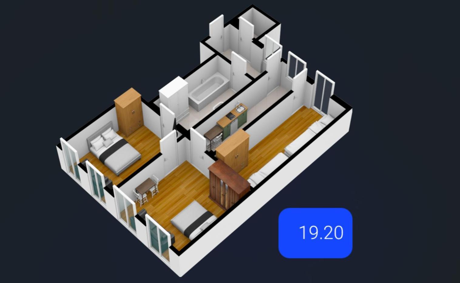 Elegant Three-Bedroom Suite Vienna Luaran gambar
